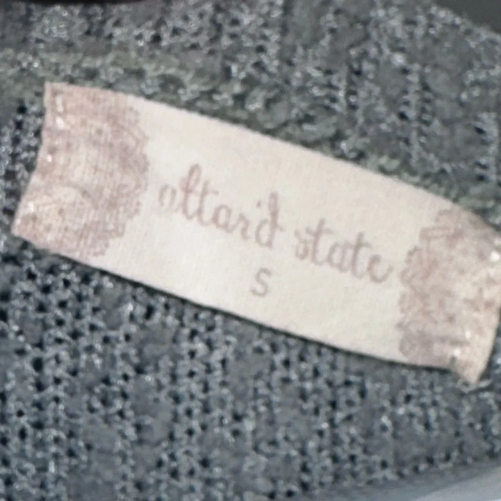 Altar'd State Sage Green Knit Sweater